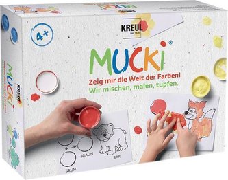 Sada "MUCKI" Malujeme, mícháme a razítkujeme, Hobby Line, KREUL