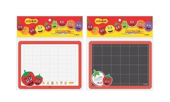 Tabule "Board Set", červený rám, s popisovačem, COLOKIT
