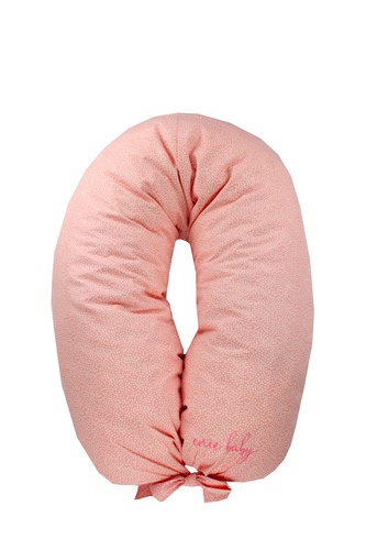 enie baby Kojící polštář DOTS coral z paměťové pěny