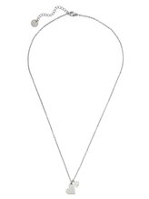 Proud MaMa Řetízek s přívěškem srdíčko Steel v barvě stříbrné 472