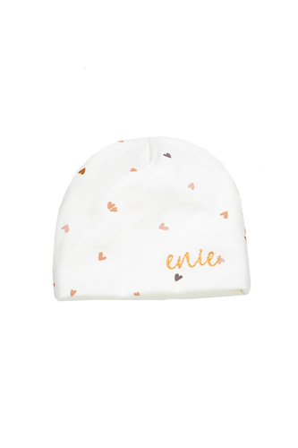 enie baby Dětská čepice 3-6m Heart