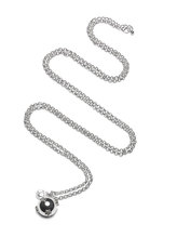 Proud MaMa Přívěšek mexická bola Jasseron kulička s hvězdičkami v barvě stříbrné 387