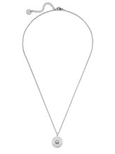 Proud MaMa Řetízek s přívěškem kolečko PM Steel v barvě stříbrné 467