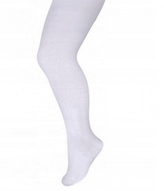 Dětské silonky, punčocháče, bílé, vel. 116/122; 116-122 (5-7r)