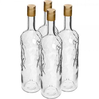 Browin Láhev ICE, 1000 ml s uzávěrem, 4ks