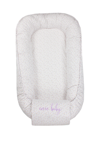 enie baby Hnízdečko Fragments purple