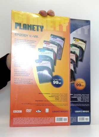 Planety (Epizody I. - VIII.) 2x balení DVD