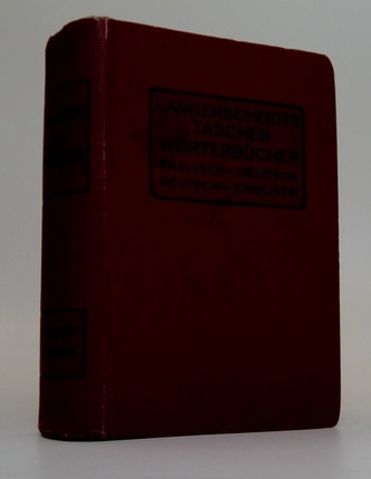 Langenscheidts Taschen-Wörterbücher,  English-Deutsch,  Deutsch-