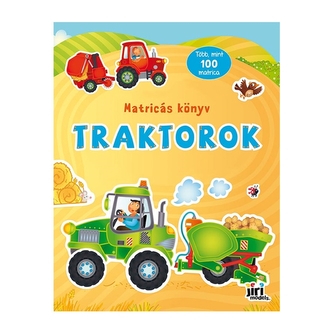 Samolepková knížka Traktory, HU