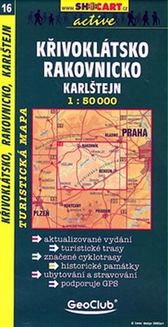 SC 016 Křivoklátsko, Rakovnicko, Karlštejnsko 1:50 000