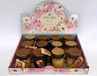 Vonná svíčka ve skle