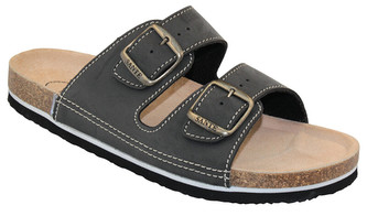 SANTÉ Pánské zdravotní pantofle N/26/62/H/CP šedá 46