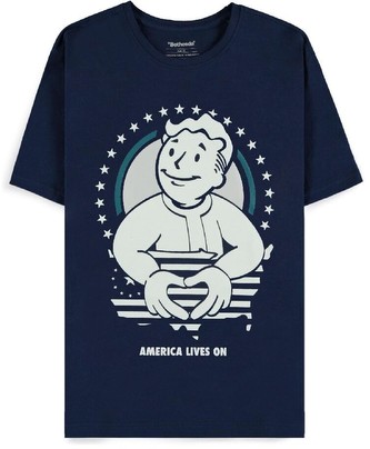Tričko Fallout - America Lives On XL