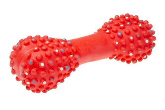 Kość z kolcami piszcząca 16,7cm MIX