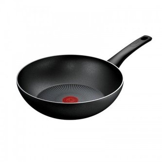 pánev d28 WOK FORCE, v.10,3cm, nepř.povrch, induk. TEFAL