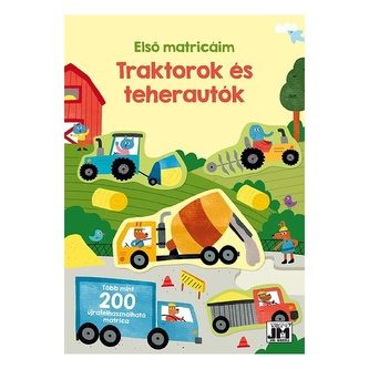 Moje první samolepkování Traktory a náklaďáky, HU