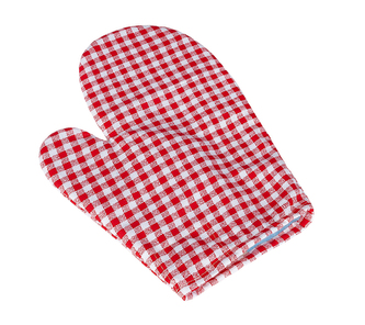Kuchyňská chňapka - Kostička červená - 28x18 cm