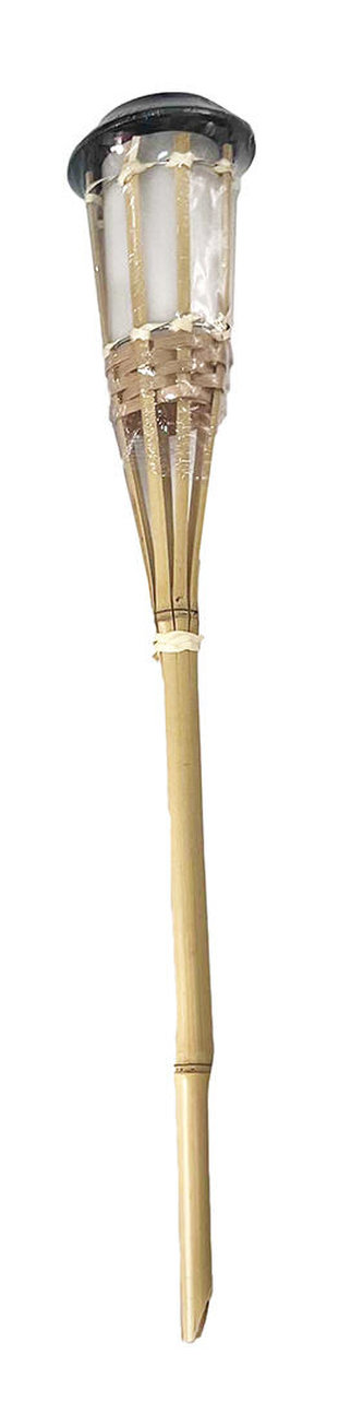 louč solární 60cm bambus/PH, přírodní/ČER