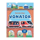 Samolepková knížka Vlaky, HU