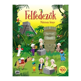 Velká samolepková knížka Objevitelé, HU