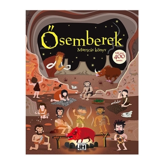 Velká samolepková knížka Pralidé, HU