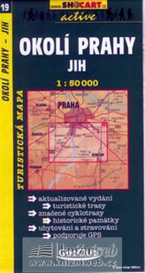 Okolí Prahy jih 1:50 000