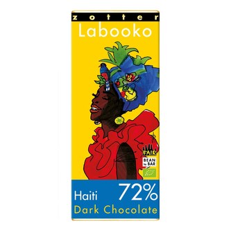 Bio hořká čokoláda Zotter Haiti 72 %