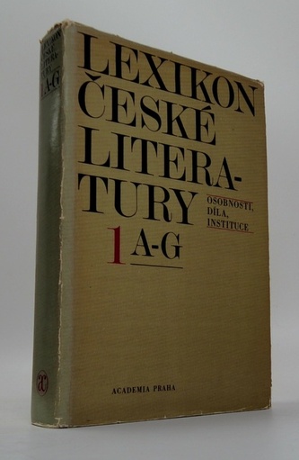 Lexikon české literatury I. (A-G)