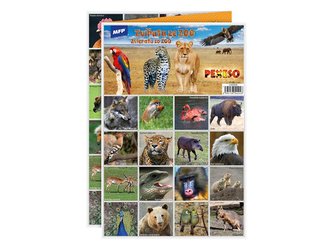 pexeso 3xA4 Zvířata ze ZOO 5300896