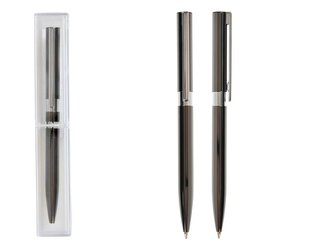 kuličkové pero GUNMETAL kovové v krabičce 6001217