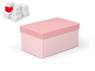 krabice dárková B-C002-D 22x14x11cm 5370781