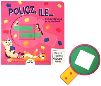 Policz ile...  (książka z magiczną lupą)