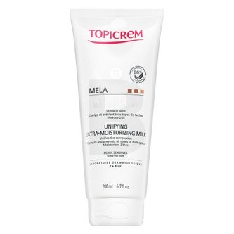 Topicrem MELA hydratační tělové mléko Unifying Ultra-Moisturizing Milk 200 ml