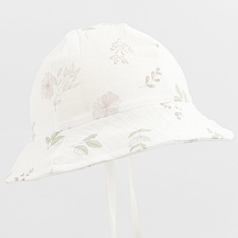 Kojenecký mušelínový klobouček New Baby Zoe - velikost 62 (3-6m) Kojenecký mušelínový klobouček New Baby Zoe - velikost 62 (3-6m)