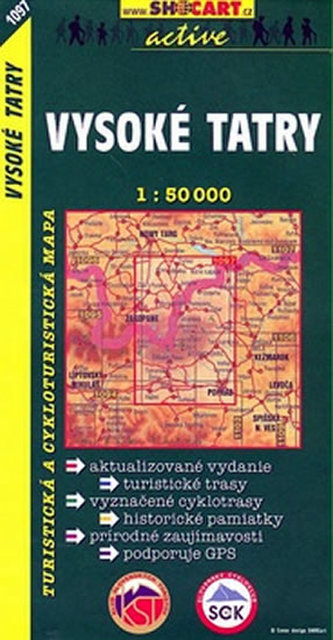 SC 1097 Vysoké Tatry 1:50 000