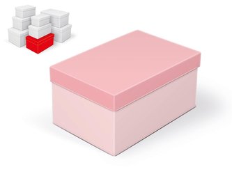 krabice dárková B-C002-E 24x16x12cm 5370782