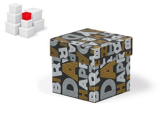 krabice dárková C-C007-A  8x8x8cm 5371002