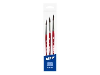 štětec kulatý set 3ks 6,8,10/1028F 6340120