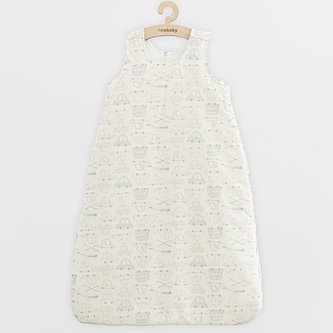 Kojenecký spací pytel s výplní New Baby My Cars 0-6 m - velikost 0-6 m