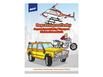 omalovánky A4 Dopravní prostředky 5 210x276mm/32 5301125