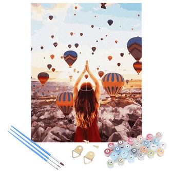 Malování podle čísel 30x40cm - Harmonie vesmíru