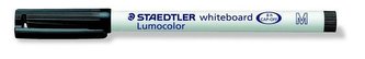 Popisovač na bílou tabuli "Lumocolor 301", černá, kuželový hrot, M, 1mm, STAEDTLER