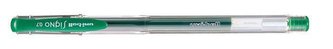 Gelové pero "UM-100 Signo Fine", zelená, 0,4mm, s uzávěrem, UNI