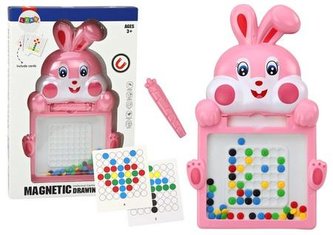 Tablica magnetyczna zając różowa