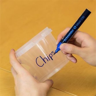 Permanentní popisovač "Maxx 230", kovové tělo, černá, 1-3mm, SCHNEIDER