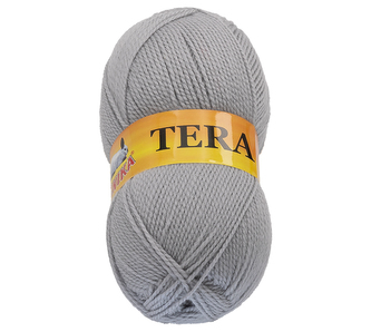 Příze TERA - světle šedá - 100g / 310 m