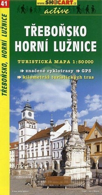Třeboňsko, Horní Lužnice - 1:50000 t.map