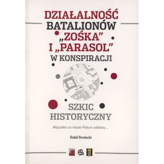 Działalność batalionów "Zośka" i "Parasol" w konspiracji. Szkic historyczny Działalność batalionów "Zośka" i "Parasol" w konspiracji. Szkic historyczny
