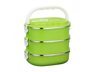 Nerezová termoska na oběd 2,7L - 3 ks