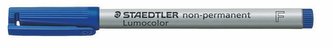 Ne-permanentní popisovač "Lumocolor 316 F", modrá, OHP, 0,6 mm, STAEDTLER